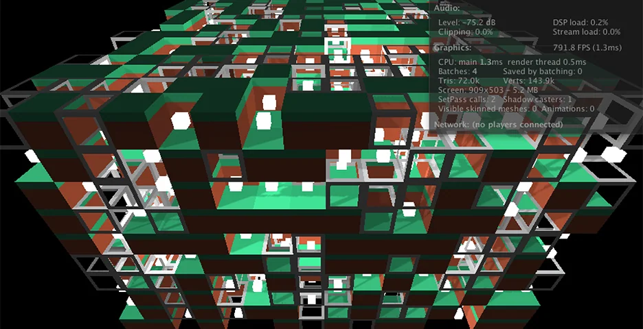 Voxel 3D Engine screenshot 1